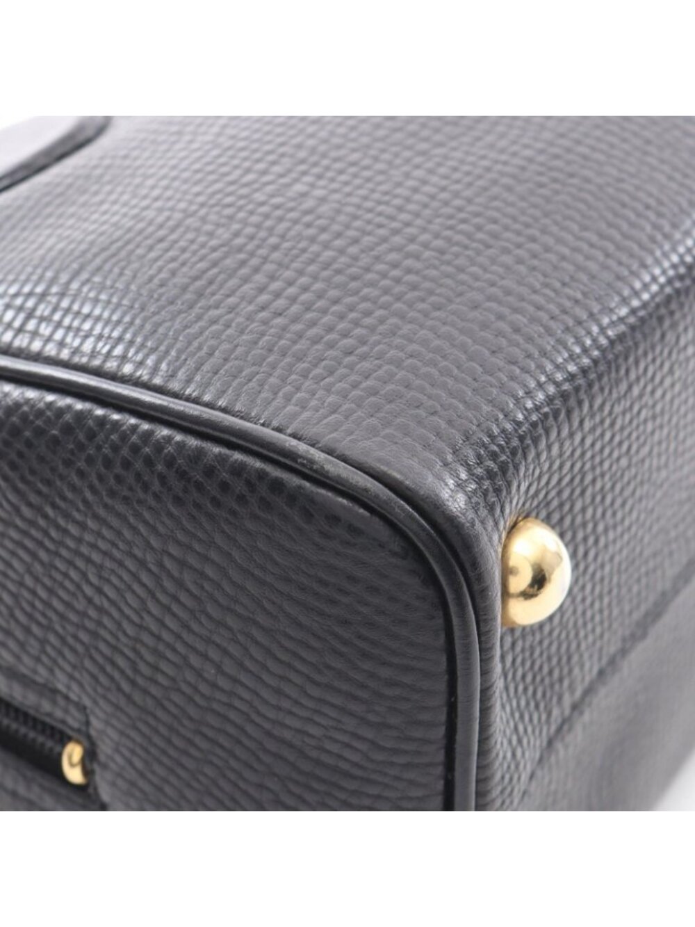 Dior CD Logo 2-Way Black Leather Mini Boston Bag - Picture 7 of 9